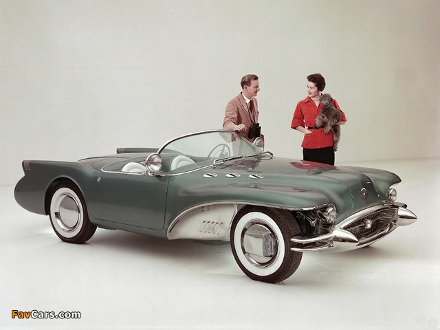 Buick Wildcat II Concept Car 1954 wallpapers (640 x 480)