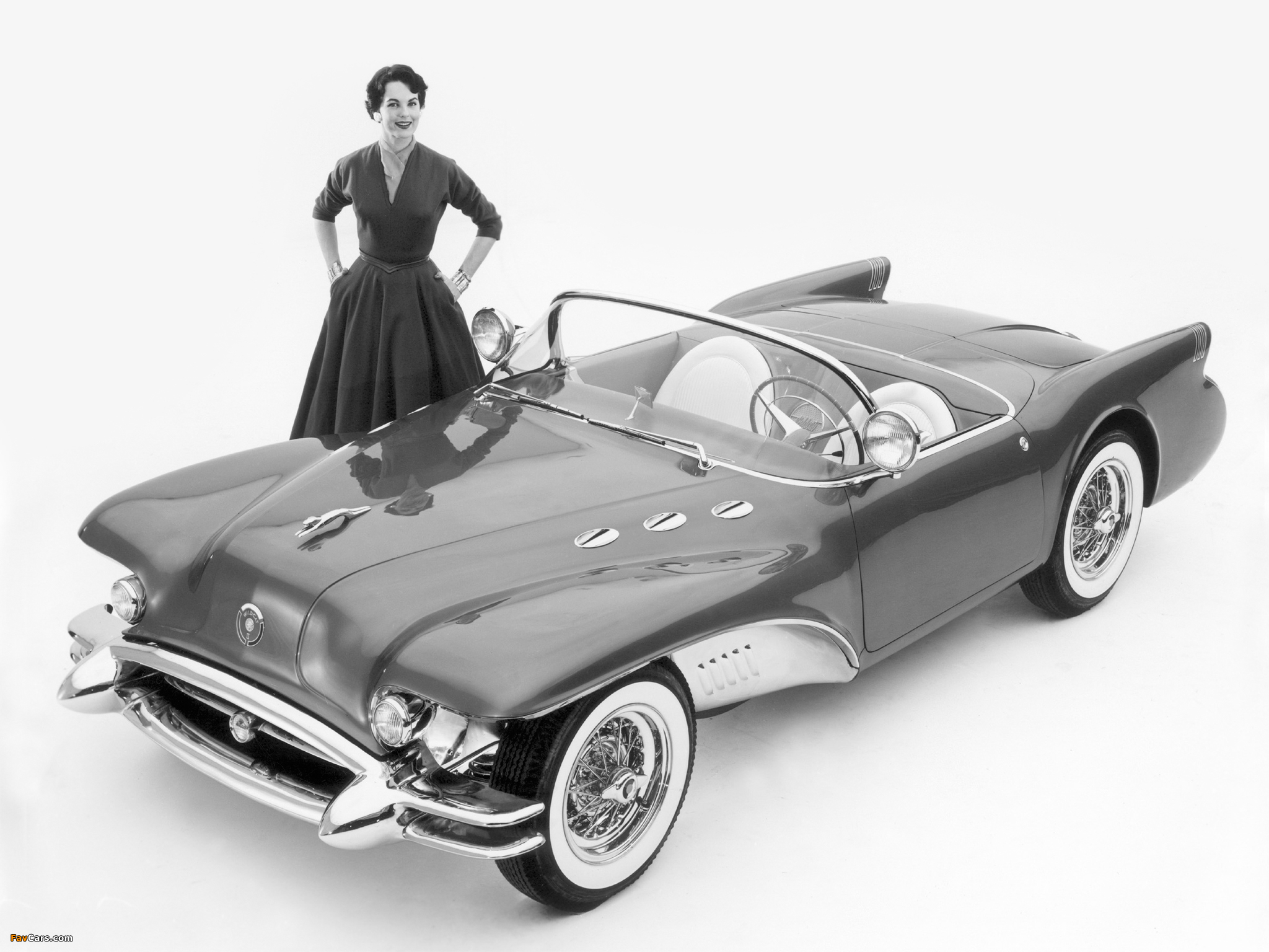 Images of Buick Wildcat II Concept Car 1954 (2048 x 1536)