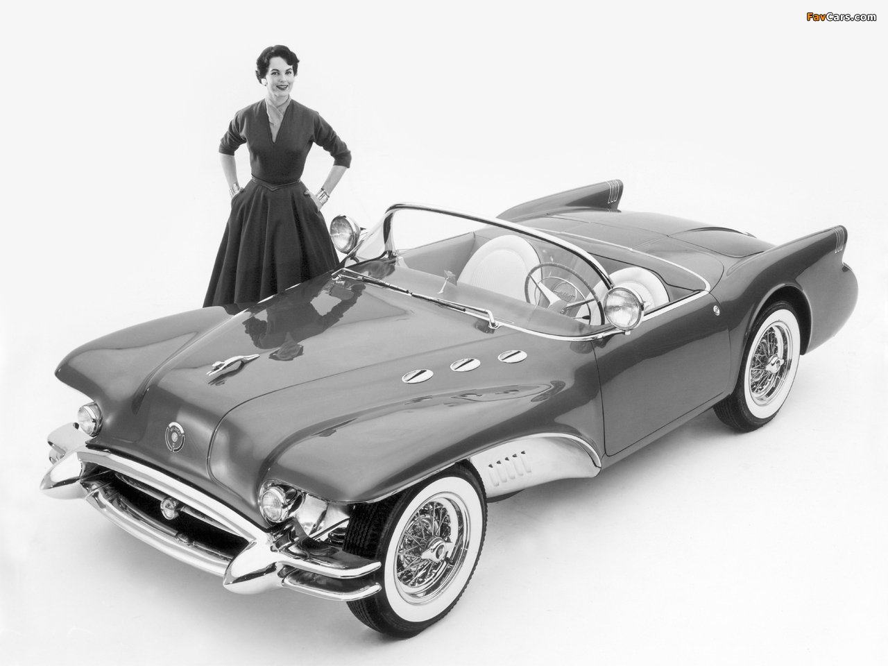 Images of Buick Wildcat II Concept Car 1954 (1280 x 960)