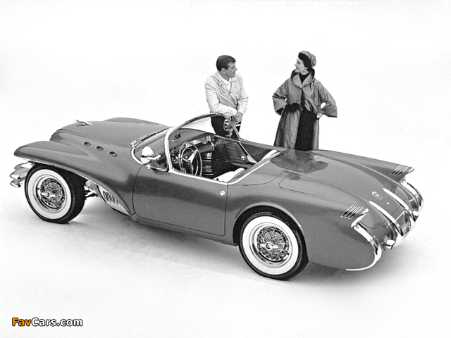 Photos of Buick Wildcat II Concept Car 1954 (640 x 480)