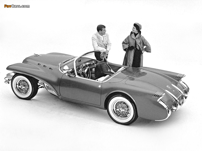 Photos of Buick Wildcat II Concept Car 1954 (800 x 600)