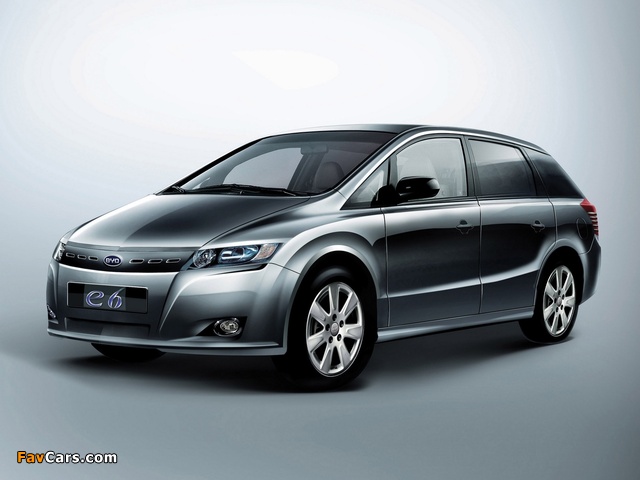 BYD e6 Concept 2008 pictures (640 x 480)
