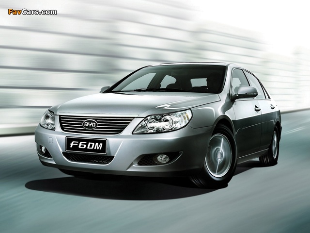 BYD F6 DM Prototype 2008 pictures (640 x 480)