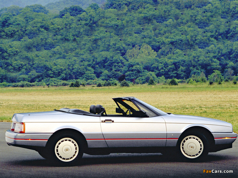 Cadillac Allanté 1987–93 images (800 x 600)