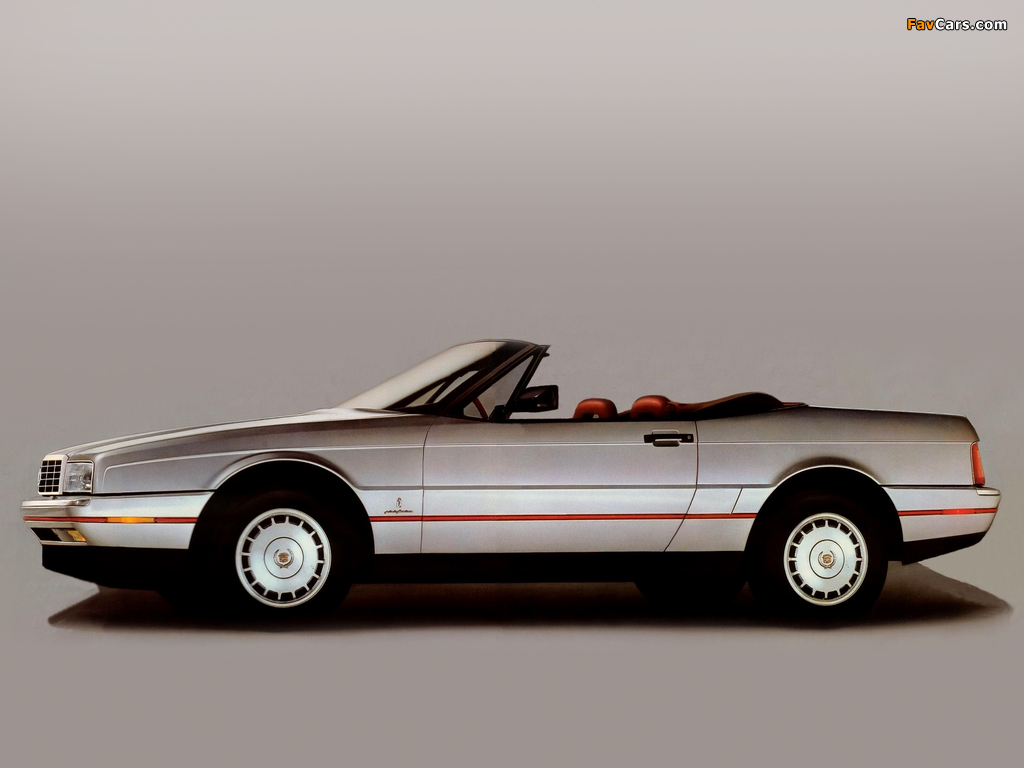 Cadillac Allanté 1987–93 pictures (1024 x 768)