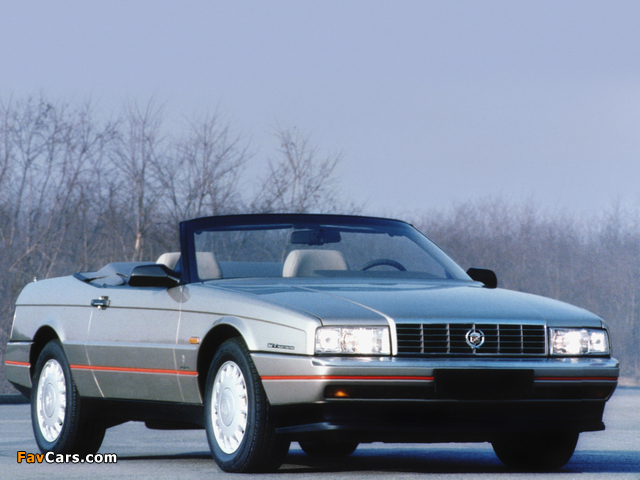 Images of Cadillac Allanté EU-spec 1987–93 (640 x 480)