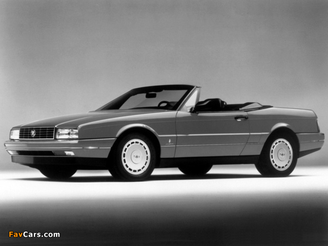 Photos of Cadillac Allanté 1987–93 (640 x 480)