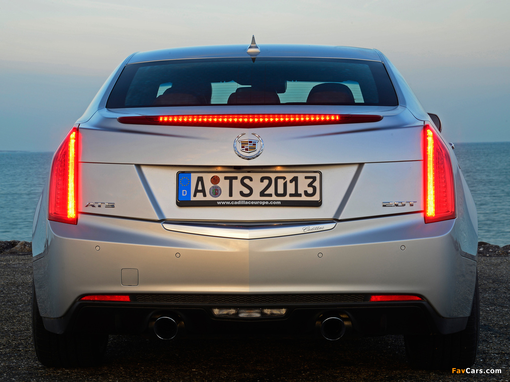 Cadillac ATS EU-spec 2012 images (1024 x 768)