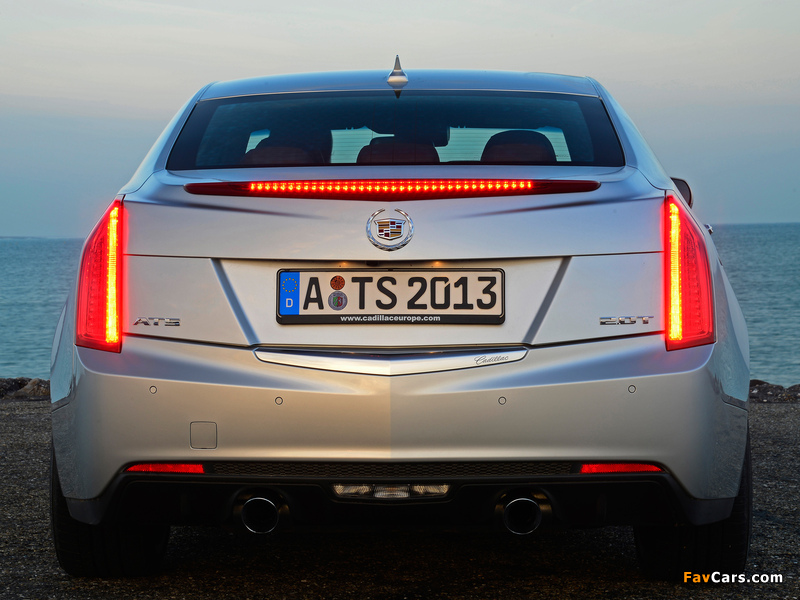 Cadillac ATS EU-spec 2012 images (800 x 600)