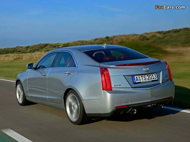 Cadillac ATS EU-spec 2012 pictures (640 x 480)