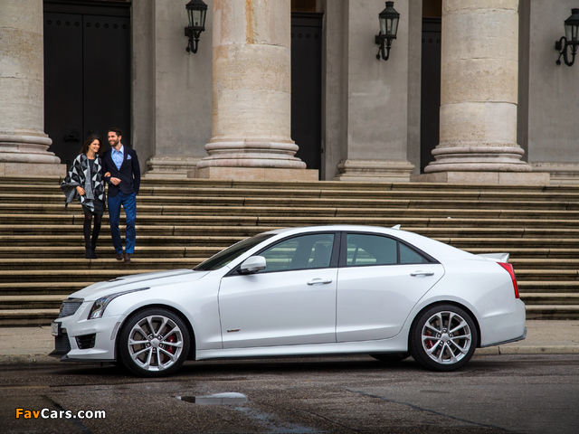 Cadillac ATS-V EU-spec 2015 images (640 x 480)