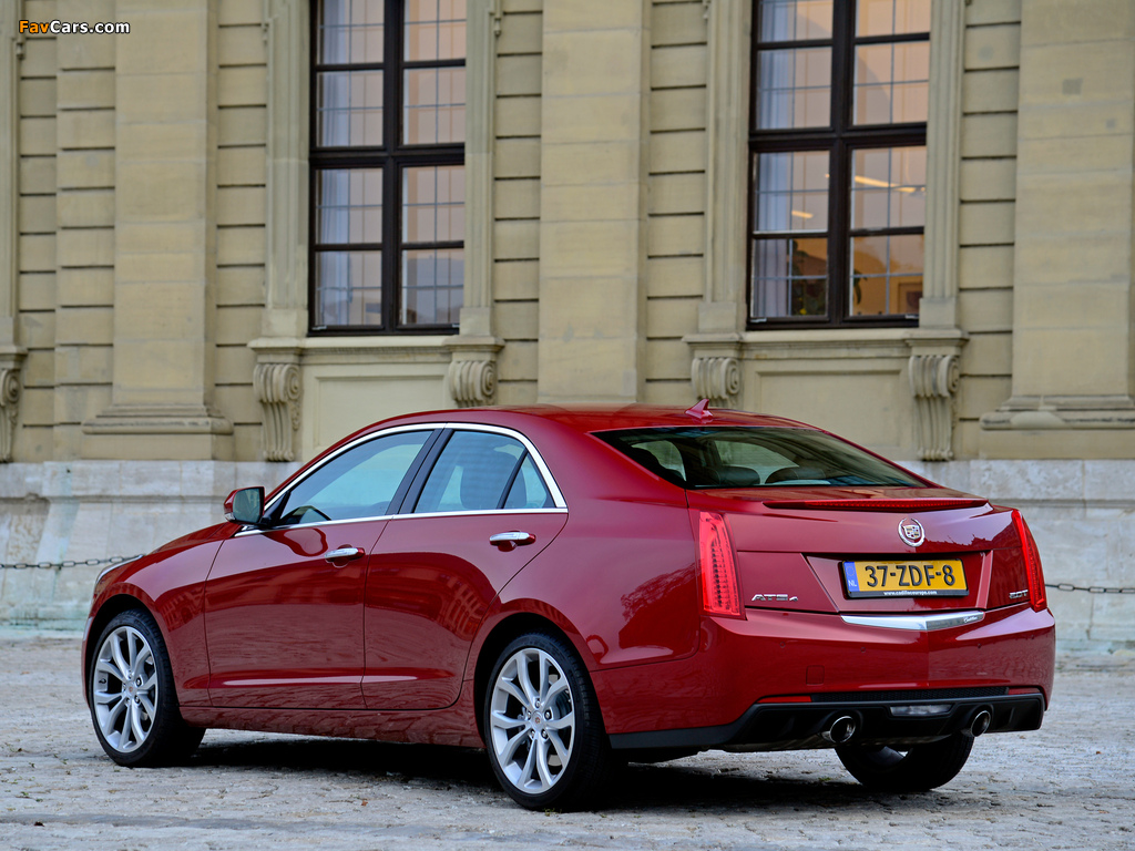 Images of Cadillac ATS EU-spec 2012 (1024 x 768)