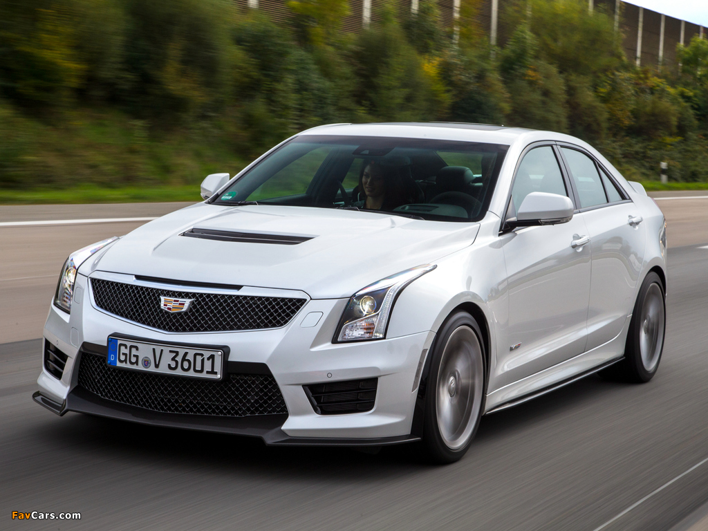 Images of Cadillac ATS-V EU-spec 2015 (1024 x 768)