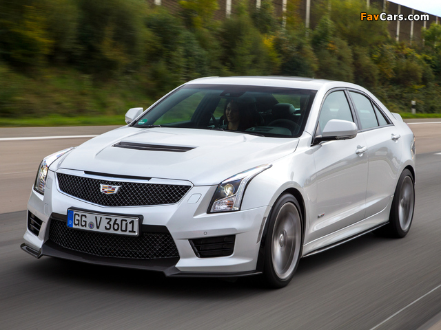 Images of Cadillac ATS-V EU-spec 2015 (640 x 480)