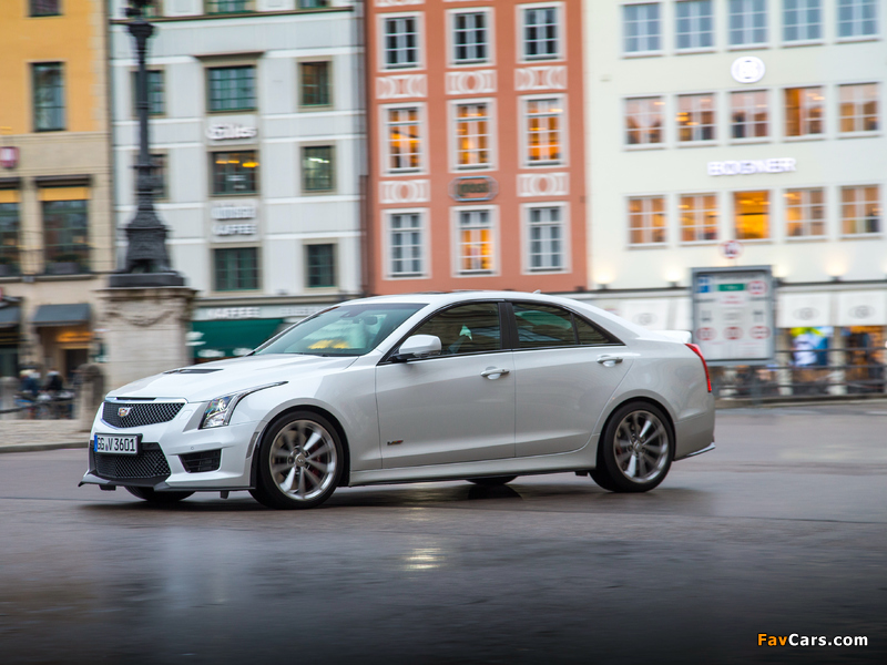 Photos of Cadillac ATS-V EU-spec 2015 (800 x 600)