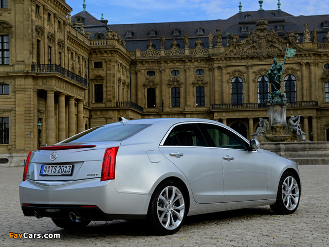 Pictures of Cadillac ATS EU-spec 2012 (640 x 480)