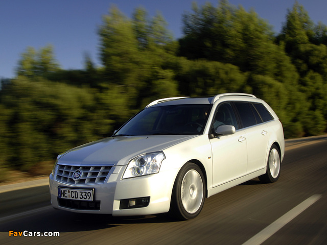 Pictures of Cadillac BLS Wagon 2007–09 (640 x 480)