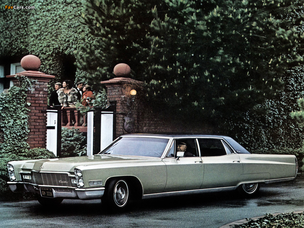 Cadillac Fleetwood Sixty Special Brougham 1968 images (1024 x 768)