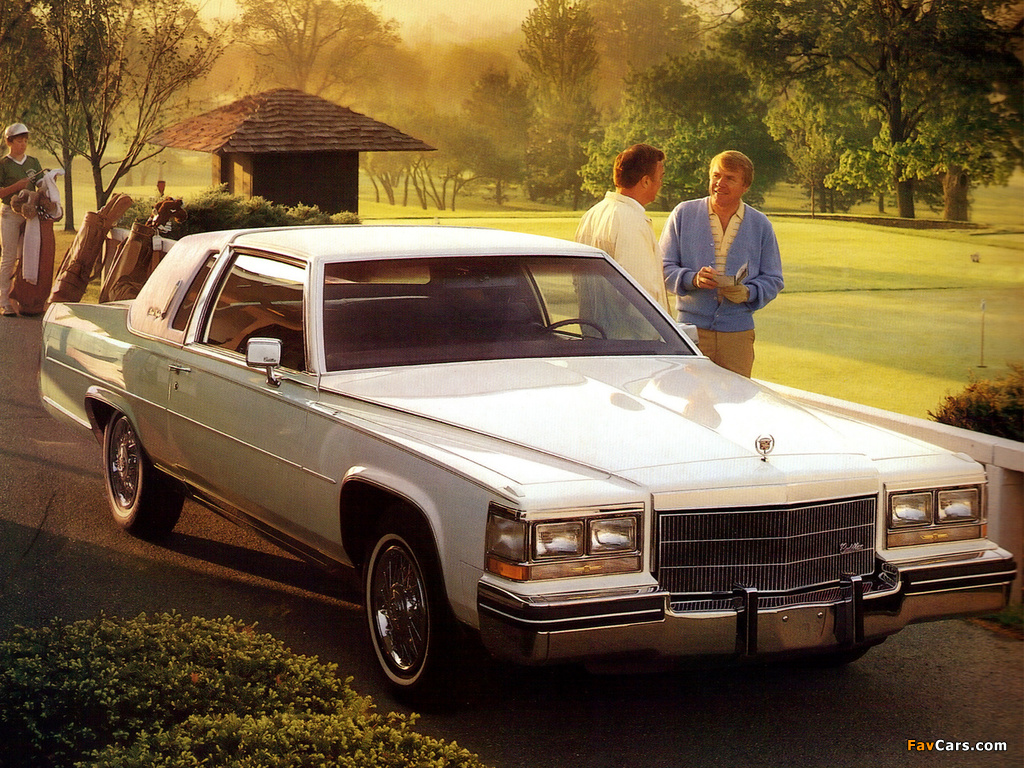 Cadillac Fleetwood Brougham dElegance Coupe 1982–85 images (1024 x 768)