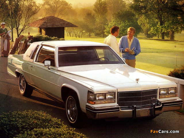 Cadillac Fleetwood Brougham dElegance Coupe 1982–85 images (640 x 480)