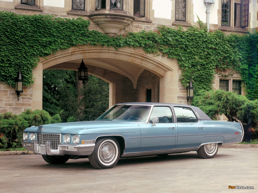 Photos of Cadillac Fleetwood Sixty Special Brougham (68169P) 1971 (1024 x 768)