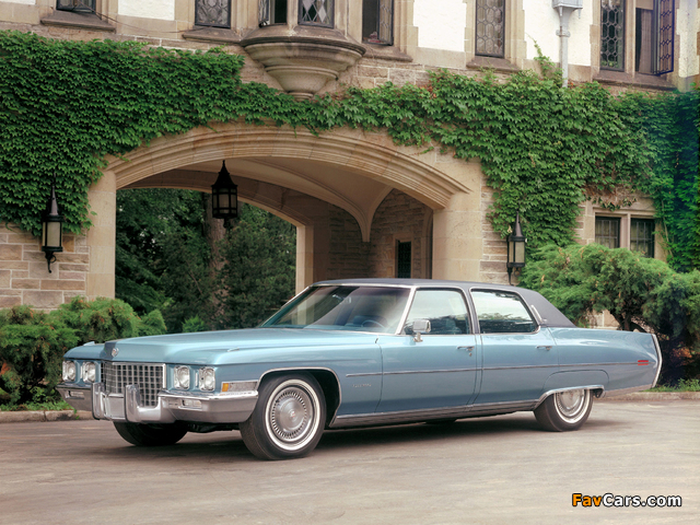 Photos of Cadillac Fleetwood Sixty Special Brougham (68169P) 1971 (640 x 480)