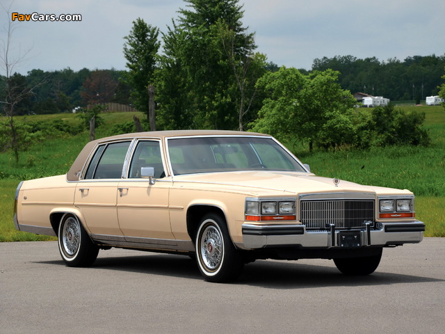 Photos of Cadillac Brougham 1987–89 (640 x 480)