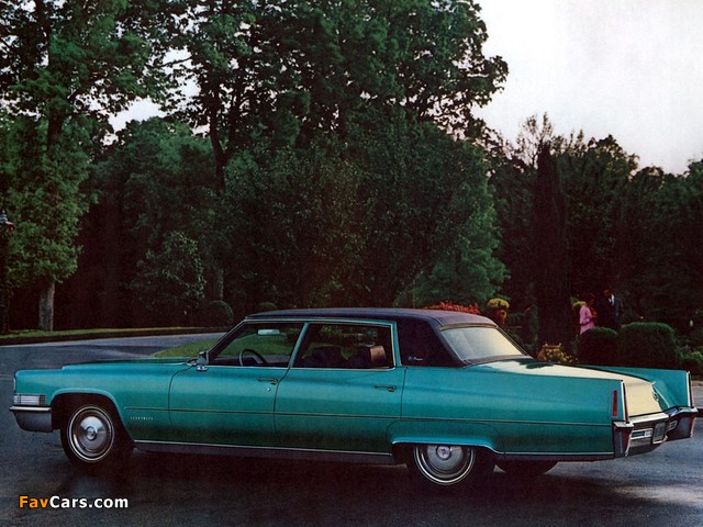 Pictures of Cadillac Fleetwood Brougham (68169P) 1970 (640 x 480)