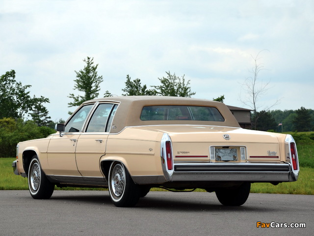 Pictures of Cadillac Brougham 1987–89 (640 x 480)