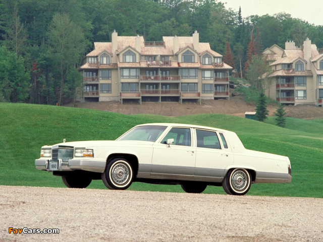 Cadillac Brougham 1990–92 wallpapers (640 x 480)