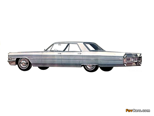 Cadillac Calais Hardtop Sedan 1965 wallpapers (640 x 480)