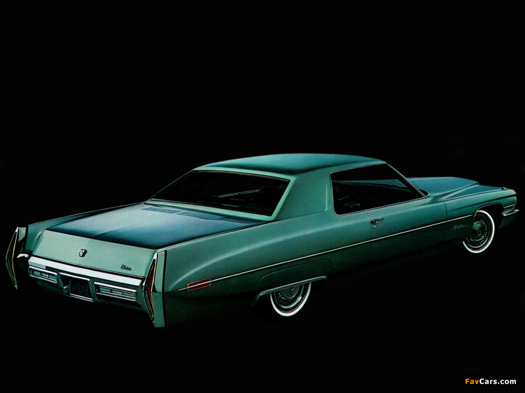 Images of Cadillac Calais Hardtop Coupe (69247G) 1971 (1024 x 768)