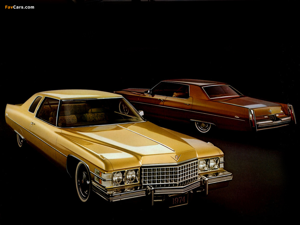 Images of Cadillac Calais Coupe & Hardtop Sedan 1974 (1024 x 768)
