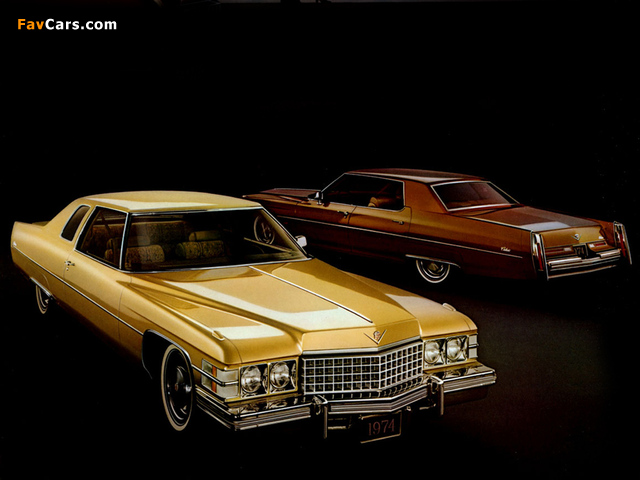 Images of Cadillac Calais Coupe & Hardtop Sedan 1974 (640 x 480)