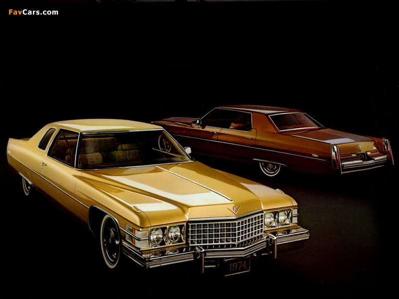 Images of Cadillac Calais Coupe & Hardtop Sedan 1974 (800 x 600)