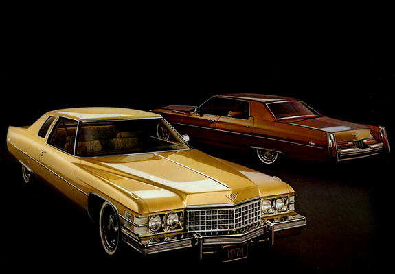 Images of Cadillac Calais Coupe & Hardtop Sedan 1974