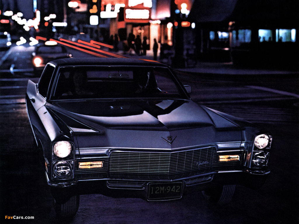 Photos of Cadillac Calais Coupe 1968 (1024 x 768)