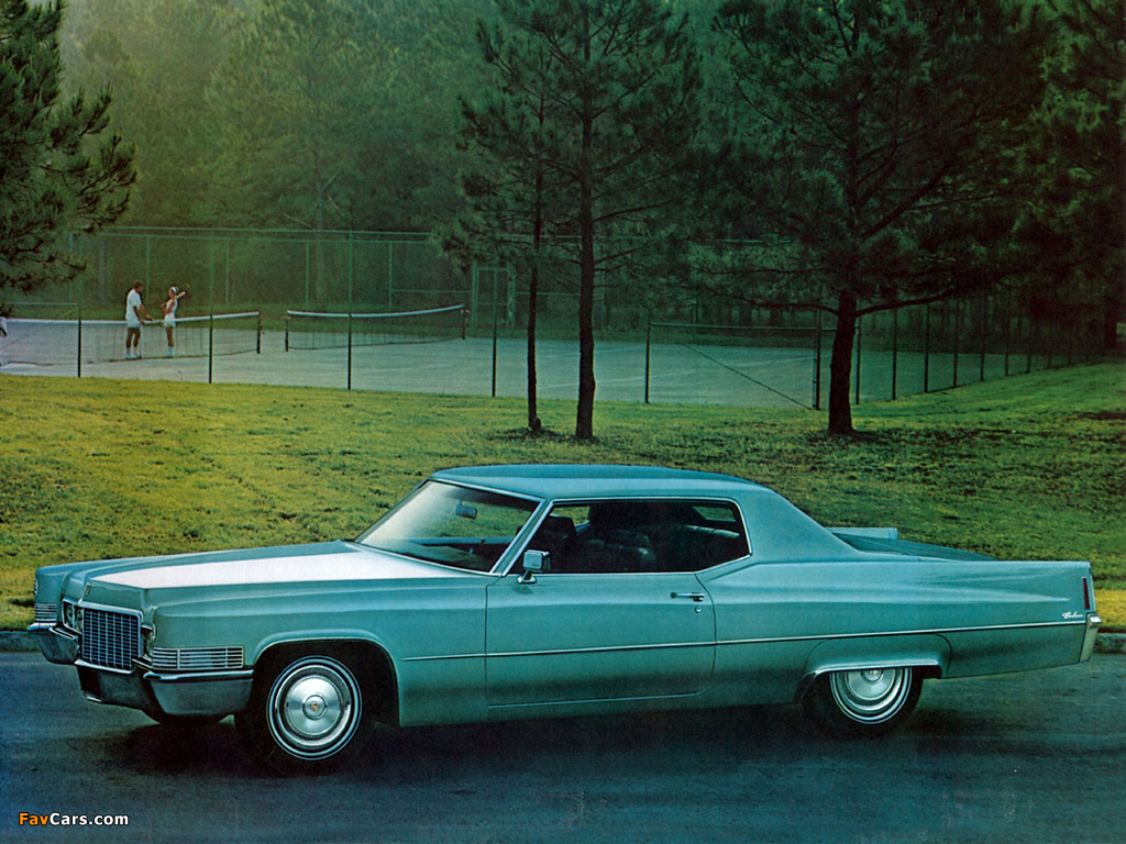 Photos of Cadillac Calais Coupe 1970 (1024 x 768)