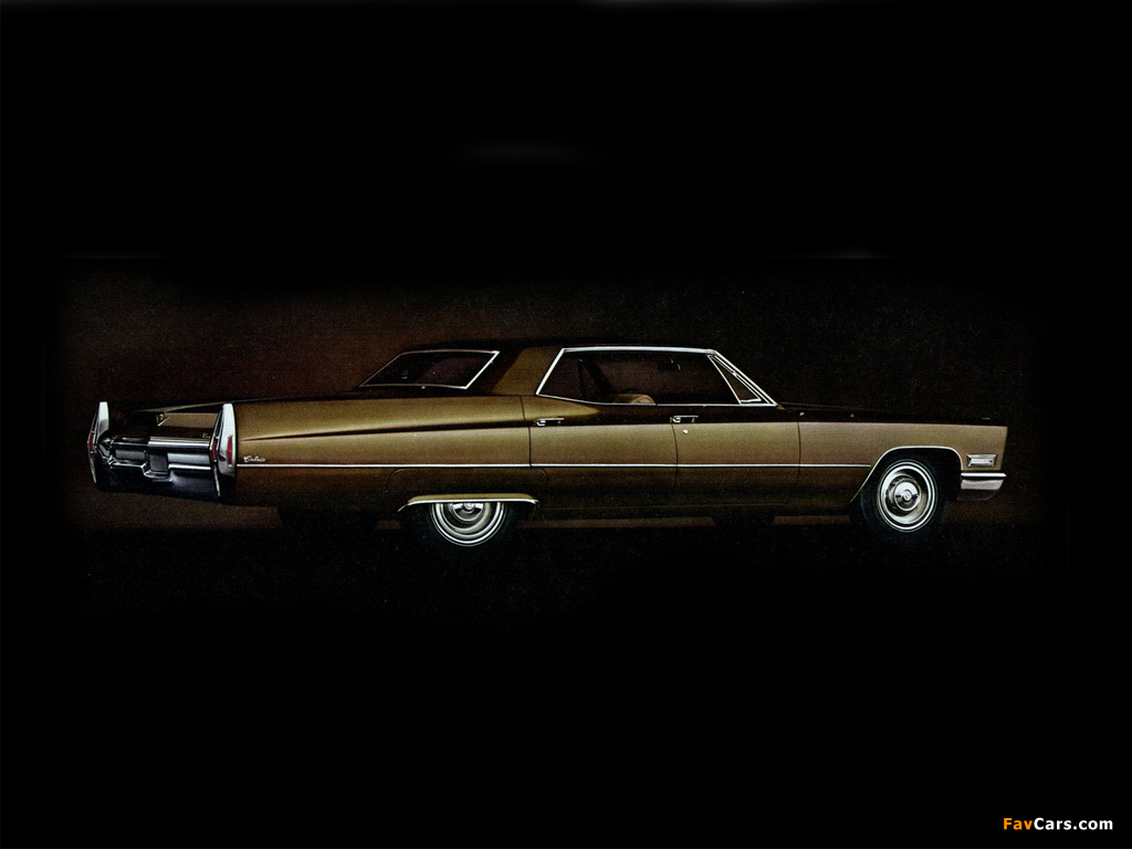 Pictures of Cadillac Calais Hardtop Sedan (68249-N) 1968 (1024 x 768)
