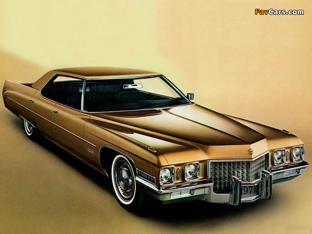 Pictures of Cadillac Calais Hardtop Sedan (68249N) 1971 (640 x 480)