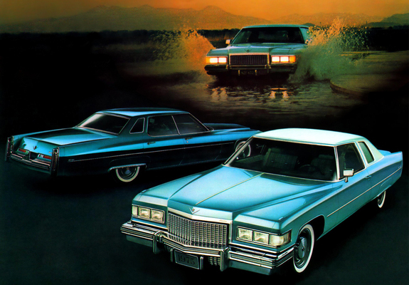 Pictures of Cadillac Calais Hardtop Sedan & Coupe 1975