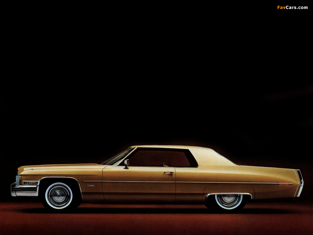 Cadillac Calais Hardtop Coupe (C47/G) 1973 wallpapers (1024 x 768)