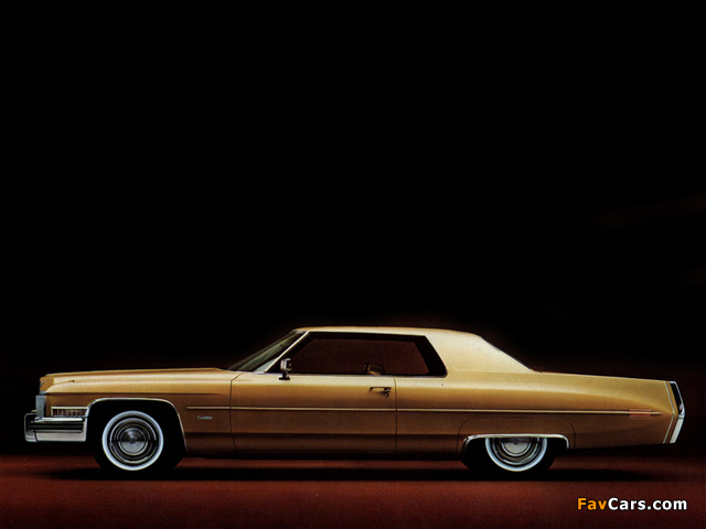 Cadillac Calais Hardtop Coupe (C47/G) 1973 wallpapers (640 x 480)