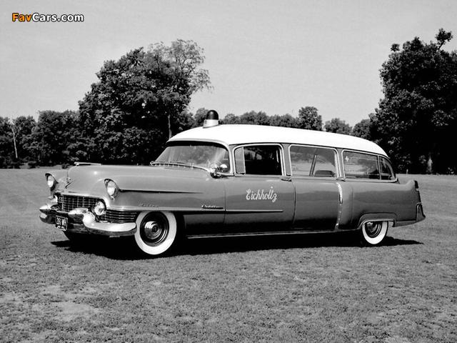 Cadillac Ambulance by A.J. Miller 1954 wallpapers (640 x 480)