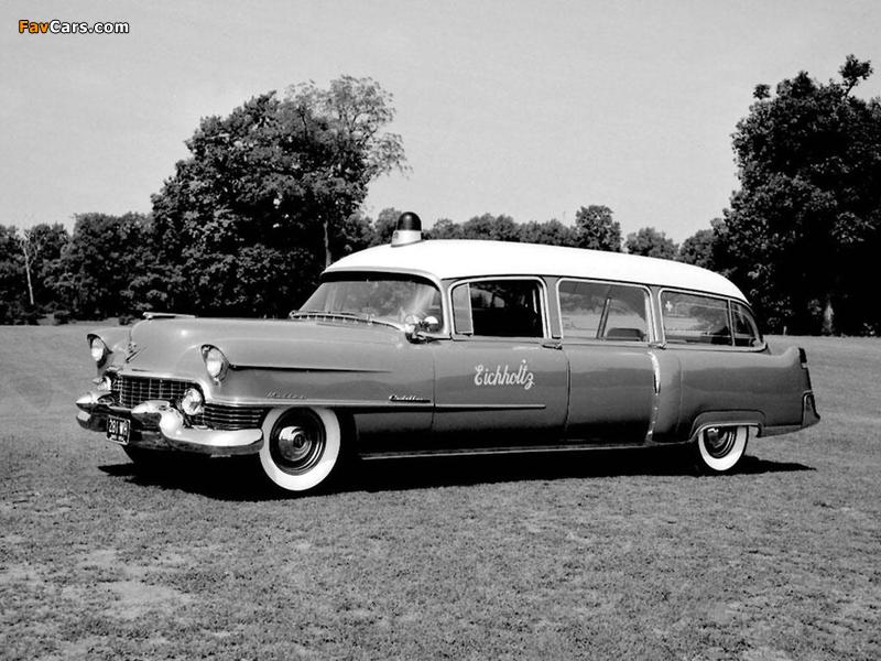 Cadillac Ambulance by A.J. Miller 1954 wallpapers (800 x 600)