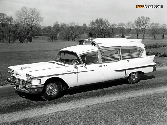Cadillac Superior Rescuer Ambulance (8680S) 1958 pictures (640 x 480)