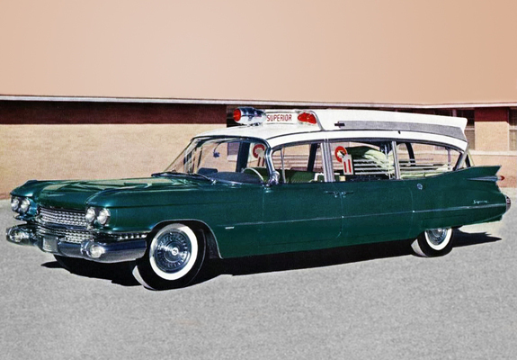 Cadillac Superior Rescuer Ambulance (6890) 1959 pictures