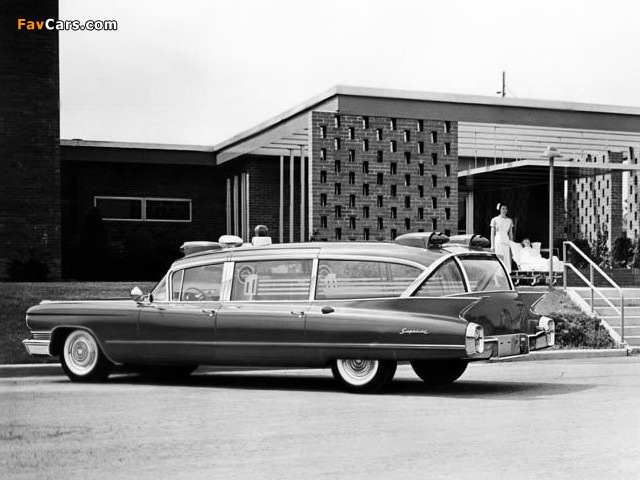 Cadillac Superior Ambulance (6890) 1960 images (640 x 480)