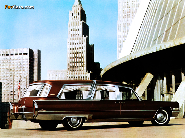 Cadillac Superior Crown Royale Hearse (69890Z) 1966 photos (640 x 480)