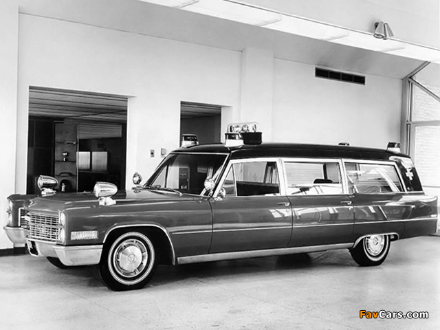 Cadillac Miller-Meteor Classic 42 Ambulance (69890Z) 1966 pictures (640 x 480)
